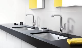 Смеситель Hansgrohe Metris 31087000 для раковины с д/к
